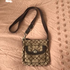 Coach cross body bag